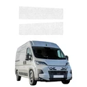 GrizzGlass HeavyDuty White Front Door Sill Protective Film Fiat Ducato (2006-2026) [2in1]