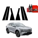 GrizzGlass BodyShield Black Car Pillar Protective Film Changan CS75 Plus (2026) [6in1]
