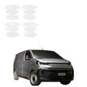 GrizzGlass HeavyDuty White Door Handle Protective Film Fiat Scudo (2024-2026) [4in1]