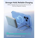 ESR Cyber Tough Kickstand MagSafe Apple iPhone 17 Pro Max / 18 Pro Max Light Blue