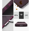 Ringke Silicone Magnetic MagSafe Apple iPhone 18 Pro Dark Cherry