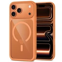 Tech-Protect MagOne MagSafe CC + Glass 2-pack Apple iPhone 17 Pro / 18 Pro Cosmic Orange/clear