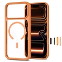 Tech-Protect MagOne MagSafe CC + Glass 2-pack Apple iPhone 17 Pro Max / 18 Pro Max Cosmic Orange/clear