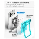 Spigen Ultra Hybrid MagSafe Apple iPhone 17 Pro Max / 18 Pro Max C-one Bondi Blue