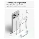 Spigen Ultra Hybrid Apple iPhone 17 Pro / 18 Pro Crystal Clear