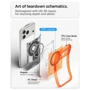 Spigen Ultra Hybrid MagSafe Apple iPhone 17 Pro / 18 Pro C-one Tangerine