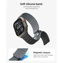 Spigen Athlex Air M Apple Watch 8 / 9 / 10 / 11 / SE / Ultra 44/45/46/49 mm Active Black/grey