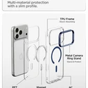 Spigen Ultra Hybrid Optik S MagSafe Apple iPhone 17 Pro Max / 18 Pro Max Clear/deep Blue