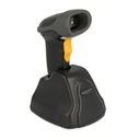 Barcode Scanner Delock 90550, 1D & 2D, ασύρματο, με Βάση Φόρτισης, μαύρο