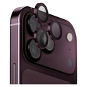 UNIQ Optix Aluguard (DX2) Camera Lens Protector Apple iPhone 18 Pro / iPhone 18 Pro Max burgundy with an applicator