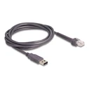 Καλώδιο Delock USB Σε Rj50 90599 Για Aξεσουάρ POS, 2M, Γκρι