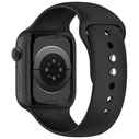 Tech-Protect Silicone Band Apple Watch 8 / 9 / 10 / 11 / 12 / SE / Ultra 44/45/46/49 mm Black