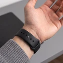 Tech-Protect Silicone Band Apple Watch 8 / 9 / 10 / 11 / 12 / SE / Ultra 44/45/46/49 mm Black