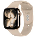 Tech-Protect Silicone Band Apple Watch 8 / 9 / 10 / 11 / 12 / SE / Ultra 44/45/46/49 mm Walnut