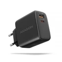 Φορτιστής Πρίζας Axagon Acu-Pq45 Pd&Qc 2-Port 45w Black