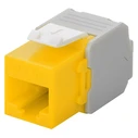 Αξεσουάρ Δικτύου Goobay Keystone module RJ45 CAT 6A 90691, UTP, κίτρινο