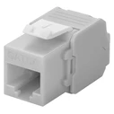 Αξεσουάρ Δικτύου Goobay Keystone module RJ45 CAT 6A 90693, UTP, γκρι