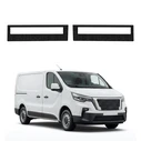 GrizzGlass HeavyDuty Black Door Sill Protective Film Nissan Primastar 2 Facelift (2021-2026) [2in1]