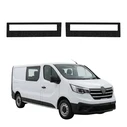 GrizzGlass HeavyDuty Black Door Sill Protective Film Renault Traffic 3 Facelift (2020-2026) [2in1]