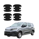GrizzGlass HeavyDuty Black Door Handle Protective Film Peugeot Partner (2018-2026) [4in1]
