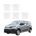 GrizzGlass HeavyDuty White Door Handle Protective Film Peugeot Partner (2018-2026) [5in1]