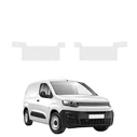 GrizzGlass HeavyDuty Clear Front Door Sill Protective Film Citroen Berlingo VAN (2018-2026) [2in1]