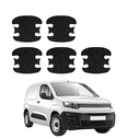 GrizzGlass HeavyDuty Black Door Handle Protective Film Citroen Berlingo VAN (2018-2026) [5in1]