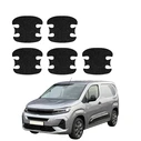 GrizzGlass HeavyDuty Black Door Handle Protective Film Opel Combo Cargo (2018-2026) [5in1]