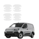 GrizzGlass HeavyDuty Clear Door Handle Protective Film Fiat Doblo Cargo (2018-2026) [4in1]