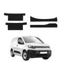 GrizzGlass HeavyDuty Black Door Sill Protective Film Citroen Berlingo VAN (2018-2026) [4in1]