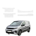 GrizzGlass HeavyDuty White Door Sill Protective Film Opel Combo Cargo (2018-2026) [4in1]