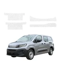 GrizzGlass HeavyDuty White Door Sill Protective Film Peugeot Partner (2018-2026) [4in1]