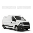 GrizzGlass HeavyDuty White Door Sill Protective Film Nissan Interstar 3 (2024-2026) [2in1]