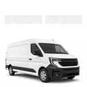 GrizzGlass HeavyDuty White Door Sill Protective Film Renault Master 4 E-Tech (2024-2026) [2in1]