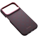 PITAKA Edge Case Argyle MagSafe Apple iPhone 18 Pro / 17 Pro blue-red