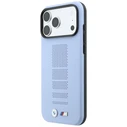BMW M Blue Perfo Metal Logo MagSafe Apple iPhone 18 Pro / 17 Pro blue