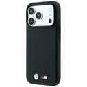BMW M Blue Perfo Metal Logo MagSafe Apple iPhone 18 Pro Max / 17 Pro Max black