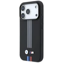 BMW M Quadrille Kevlar Anthracite & Tricolor Print Lines MagSafe Apple iPhone 18 Pro Max / 17 Pro Max black