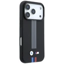 BMW M Quadrille Kevlar Anthracite & Tricolor Print Lines MagSafe Apple iPhone 18 Pro Max / 17 Pro Max black