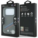 BMW M Quadrille Kevlar Print Tricolor Lines & Metal Logo MagSafe Apple iPhone 18 Pro Max / 17 Pro Max anthracite