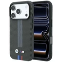 BMW M Quadrille Kevlar Tricolor Print Lines MagSafe Apple iPhone 18 Pro / 17 Pro anthracite