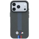 BMW M Quadrille Kevlar Tricolor Print Lines MagSafe Apple iPhone 18 Pro / 17 Pro anthracite