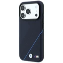 BMW M Tire Track Blue Line MagSafe Apple iPhone 18 Pro / 17 Pro navy blue