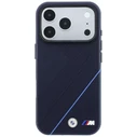 BMW M Tire Track Blue Line MagSafe Apple iPhone 18 Pro / 17 Pro navy blue