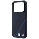 BMW M Tire Track Blue Line MagSafe Apple iPhone 18 Pro / 17 Pro navy blue