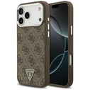 Guess 4G Triangle Logo MagSafe Apple iPhone 18 Pro Max / 17 Pro Max brown silver