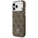 Guess 4G Triangle Logo MagSafe Apple iPhone 18 Pro Max / 17 Pro Max brown silver