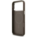 Guess 4G Triangle Logo MagSafe Apple iPhone 18 Pro Max / 17 Pro Max brown silver