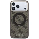 Guess Ring Stand 360 4G Classic Logo MagSafe Apple iPhone 18 Pro / 17 Pro brown