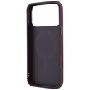 Karl Lagerfeld with Ring Stand 360 Choupette Head Pin MagSafe Apple iPhone 18 Pro / 17 Pro burgundy